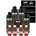 Blood Red - U-POL Urethane Spray-On Truck Bed Liner & Texture Coating, 4 Quarts