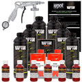 Blood Red - U-POL Urethane Spray-On Truck Bed Liner Kit with included Spray Gun, 6 Quarts