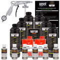 Pewter Metallic - U-POL Urethane Spray-On Truck Bed Liner Kit with included Spray Gun, 6 Quarts