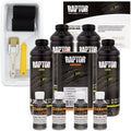 Charcoal Metallic - U-POL Urethane Roll-On Truck Bed Liner Kit with included Roller, Tray & Brush, 4 Quarts