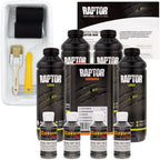 Charcoal Metallic - U-POL Urethane Roll-On Truck Bed Liner Kit with included Roller, Tray & Brush, 4 Quarts