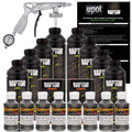 Charcoal Metallic - U-POL Urethane Spray-On Truck Bed Liner Kit with included Spray Gun, 8 Quarts