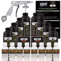 Bright White - U-POL Urethane Spray-On Truck Bed Liner Kit with included Spray Gun, 8 Quarts