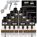 Bright White - U-POL Urethane Spray-On Truck Bed Liner Kit with included Spray Gun, 8 Quarts