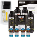 Blue Metallic - U-POL Urethane Roll-On Truck Bed Liner Kit with included Roller, Tray & Brush, 4 Quarts