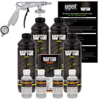 Mesa Gray - U-POL Urethane Spray-On Truck Bed Liner Kit with included Spray Gun, 4 Quarts