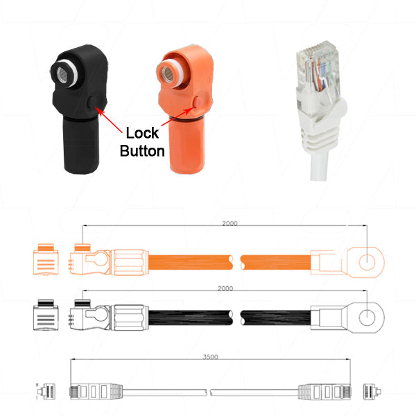 Battery Accessories| Pylontech | External Power Cable Pack