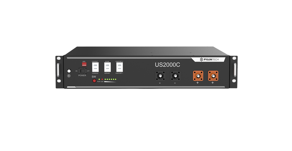 Pylontech | US2000C | 48-volt 2.4kWh | Lithium Battery