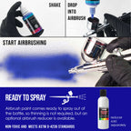 Sapphire Blue, Opaque Acrylic Airbrush Paint, 1 oz. Ready to Spray