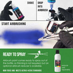 Green Pearl, Pearlized Special Effects Acrylic Airbrush Paint, 1 oz. Ready to Spray