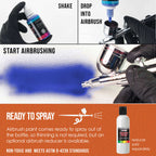Orange Pearl, Pearlized Special Effects Acrylic Airbrush Paint, 1 oz. Ready to Spray