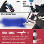 Red Pearl, Pearlized Special Effects Acrylic Airbrush Paint, 1 oz. Ready to Spray