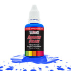 Neon Blue, Fluorescent Special Effects Acrylic Airbrush Paint, 1 oz. Ready to Spray