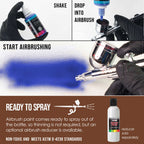 Coffee Brown, Transparent Acrylic Airbrush Paint, 1 oz. Ready to Spray