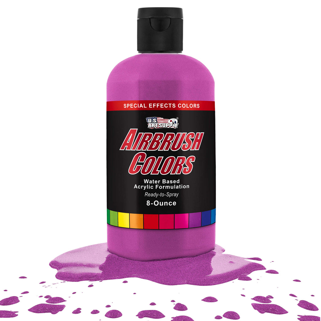 Magenta Pearl, Pearlized Acrylic Special Effects Airbrush Paint, 8 oz. Ready to Spray