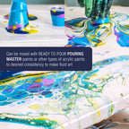 16oz (Pint) Pouring Paint Matte Medium - Professional Acrylic Medium for Improving Paint Flow & Cell Effects Creator, Viscosity Adjuster