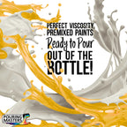 Pouring Masters Sunflower Iridescent Special Effects Acrylic Pouring Paint - Premium 64-Ounce Pre-Mixed Fluid Acrylic Paint - Fluid Art Supplies for Canvas, Wood, Paper, Tile & Rocks