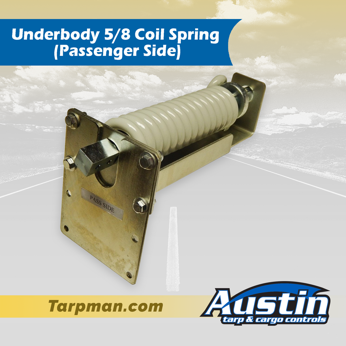 Underbody 5/8 Coil Spring (Passenger Side)
