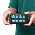 KickAss 12/24V 8 Gang Wireless Switch Panel with Magnetic Charging Cradle - MKII