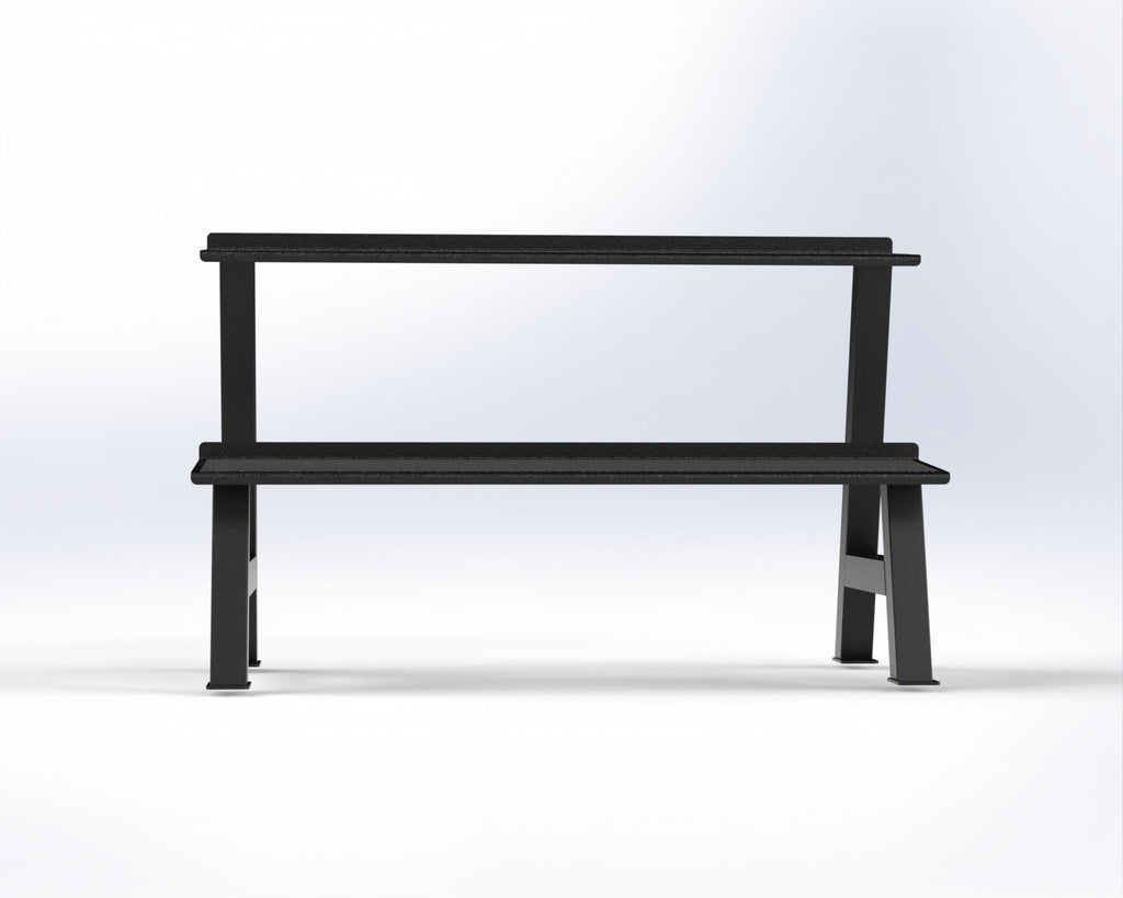 Trigon 2 Tier Kettlebell Rack (1.25m)