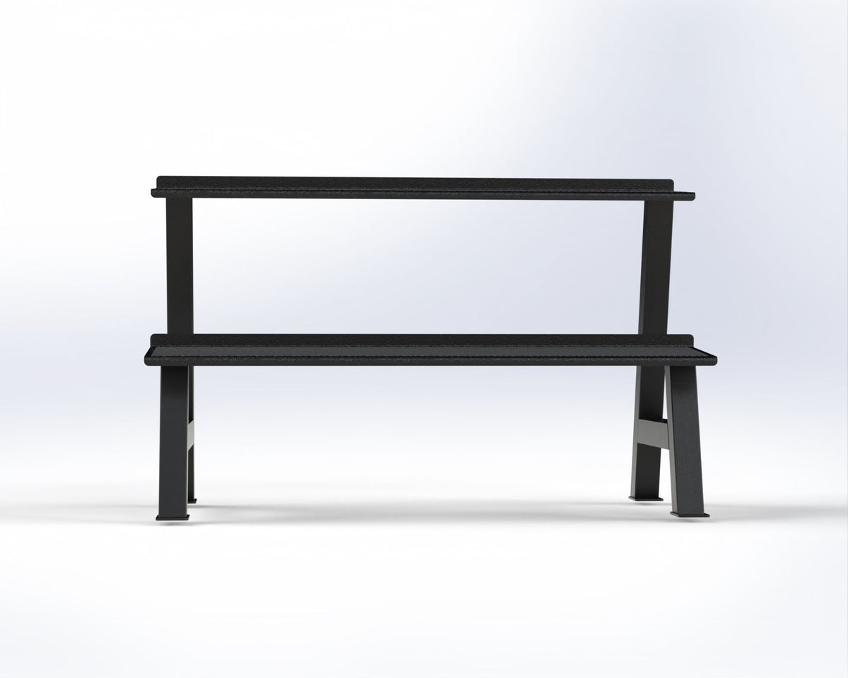 Trigon 2 Tier Kettlebell Rack (1.25m)