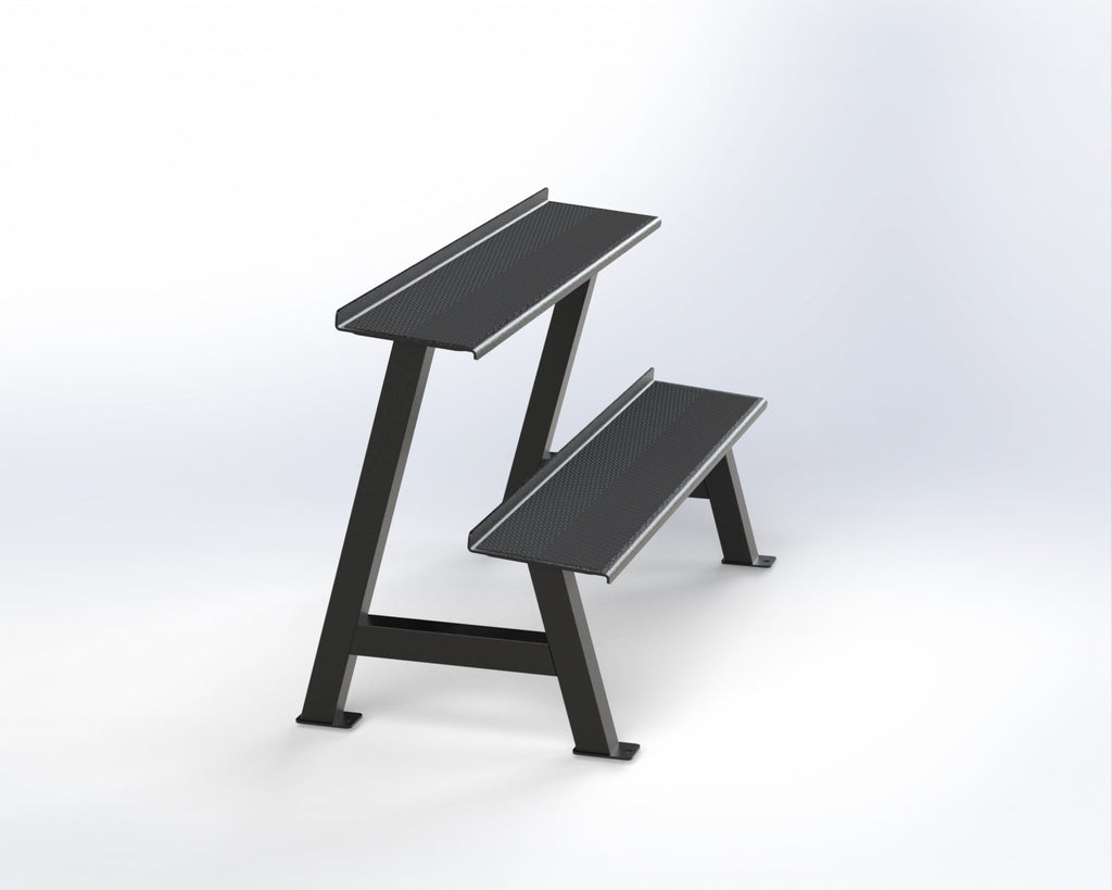 Trigon 2 Tier Kettlebell Rack (1.25m)