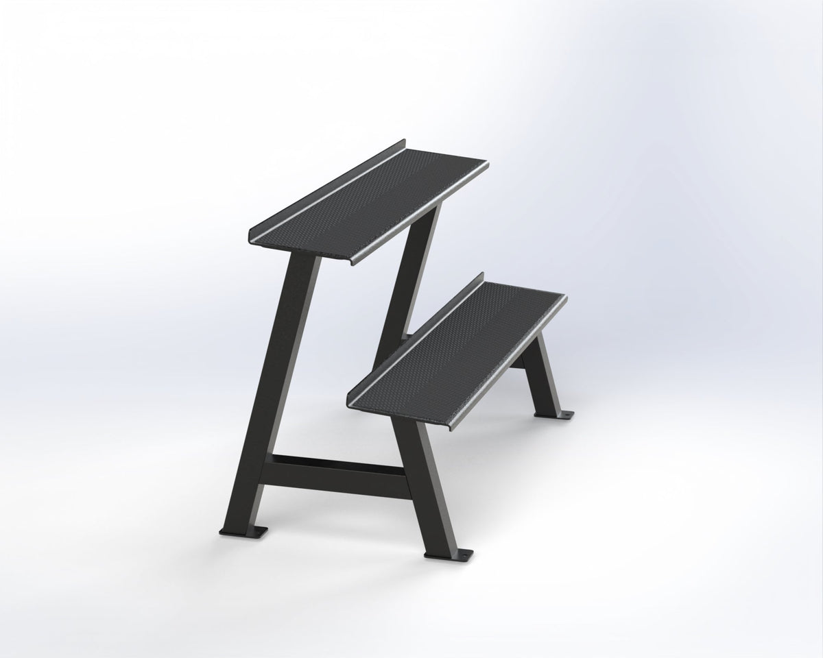 Trigon 2 Tier Kettlebell Rack (1.25m)
