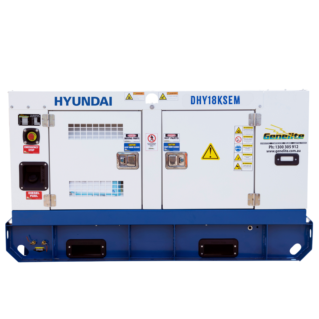 Generator | Hyundai | 22kVA Stand By Single Phase