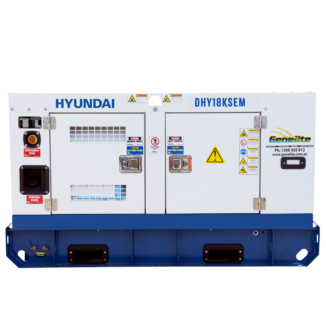 Generator | Hyundai | 22kVA Stand By Single Phase