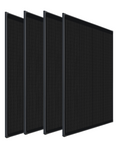 4x 500W 12V Mono Shingled Fixed Solar Panel Camping RV
