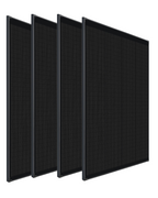 4x 500W 12V Mono Shingled Fixed Solar Panel Camping RV