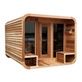 The Luna 8'x10' Sauna w/ 2' Porch