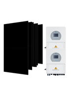 10 kW Solar System Kit — 20 × SunPower TCL 500W Panels + Dual 5 kW Hybrid Inverters + Mounting Rails