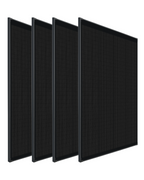 4x 400W 12V Fixed Shingled Mono Solar Panels Camping RV