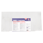 WeatherSide Fiber-Cement Siding - Purity Thatched Shingle w/ Textured Surface - 12 in x 24 in (19 Shingles - Approx 33 Sq Ft)