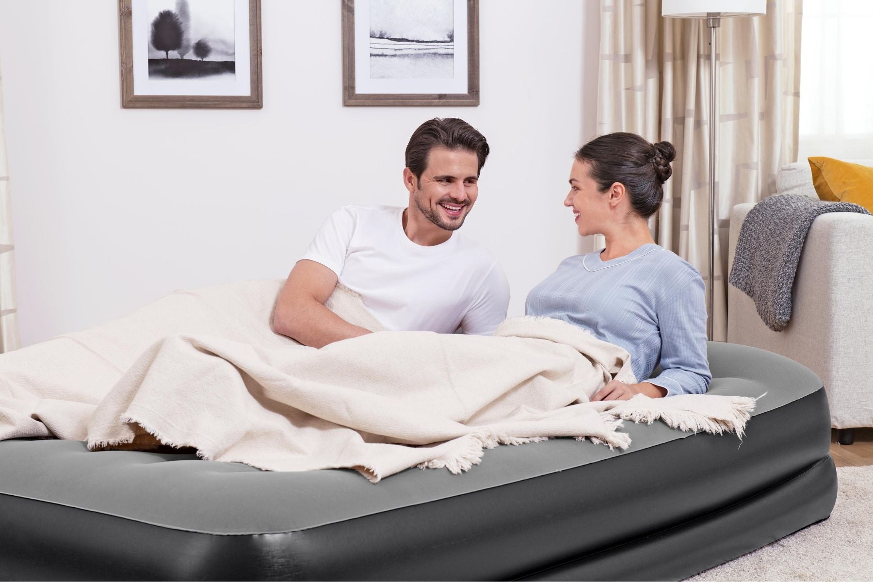Queen Premium Airbed with Built-in Pump