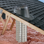 VELUX 14 in. Flexible Sun Tunnel Skylight - Pitched Metal Flashing