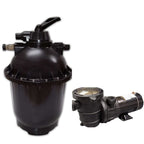 Upgrade to Sequel 16" DE Filter with 1.5HP 2 Speed Energy Saver Pump