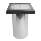 14 in. Curb Mount Rigid Sun Tunnel Skylight with Hurricane-Resistant Glass
