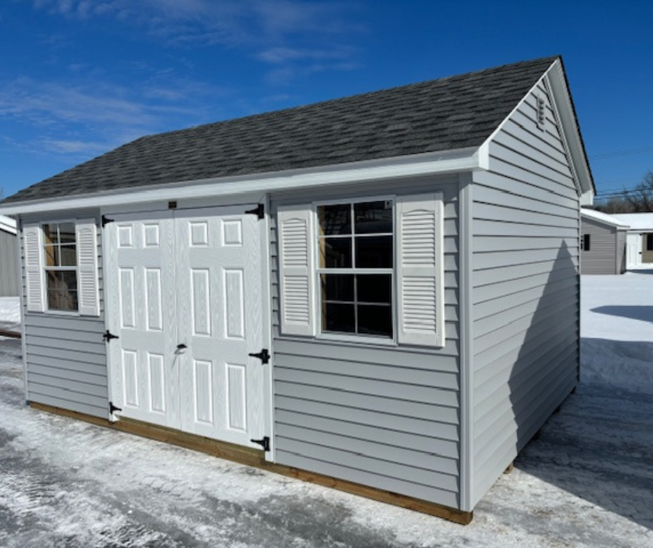 12' X 16' VINYL STANDARD CANTON - LIGHT GRAY