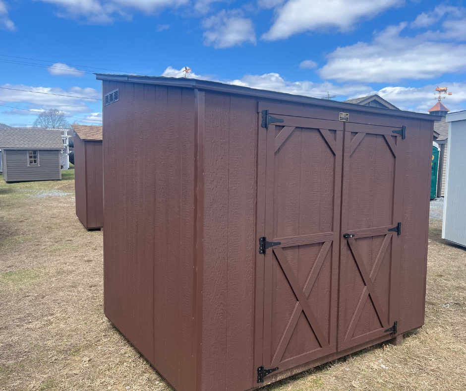 6' X 8' DURATEMP STANDARD LEAN-TO - BROWN