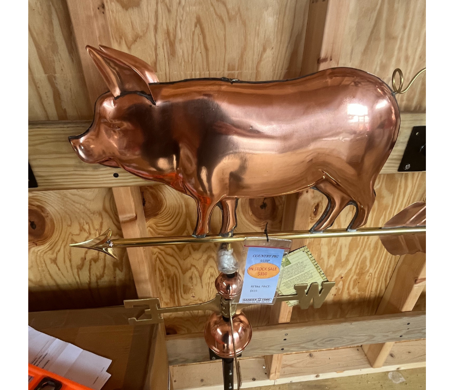 COUNTRY PIG WEATHERVANE