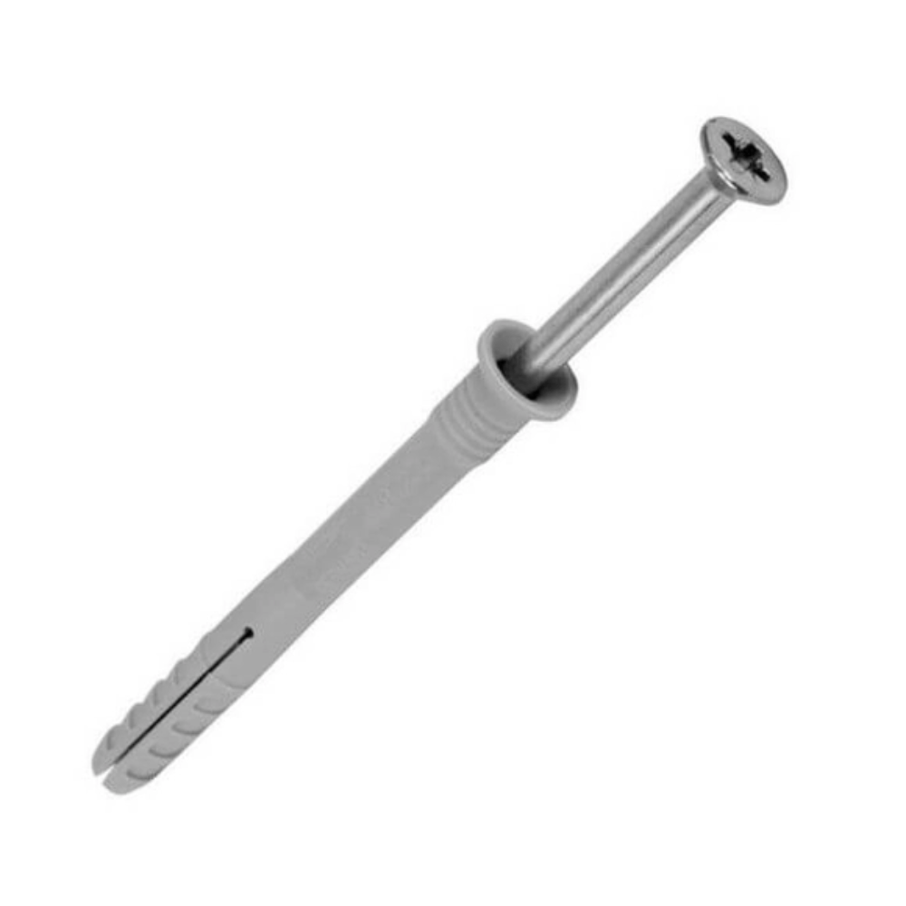 Resoboard Hammer Fixings with Nylon Sleeve -  8mm x 80mm  (Pack of 36)