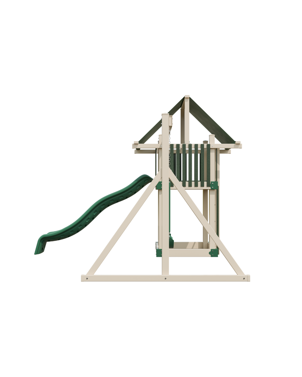 DIY PLAYSET KIT - MOD 44 GREEN & ALMOND