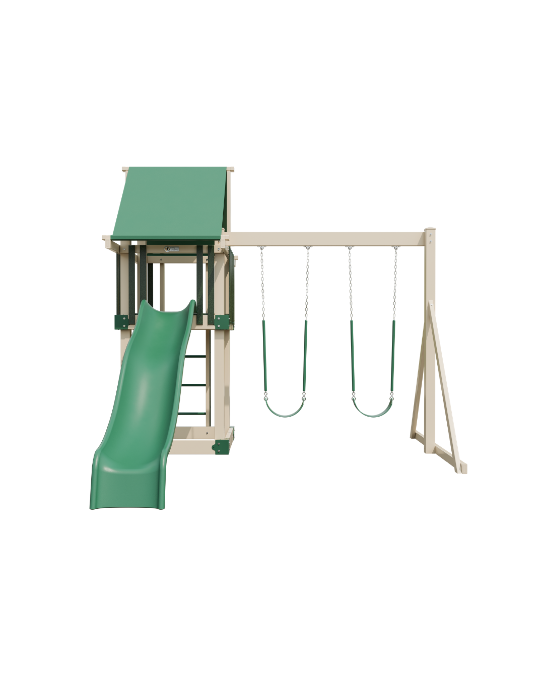 DIY PLAYSET KIT - MOD 44 GREEN & ALMOND