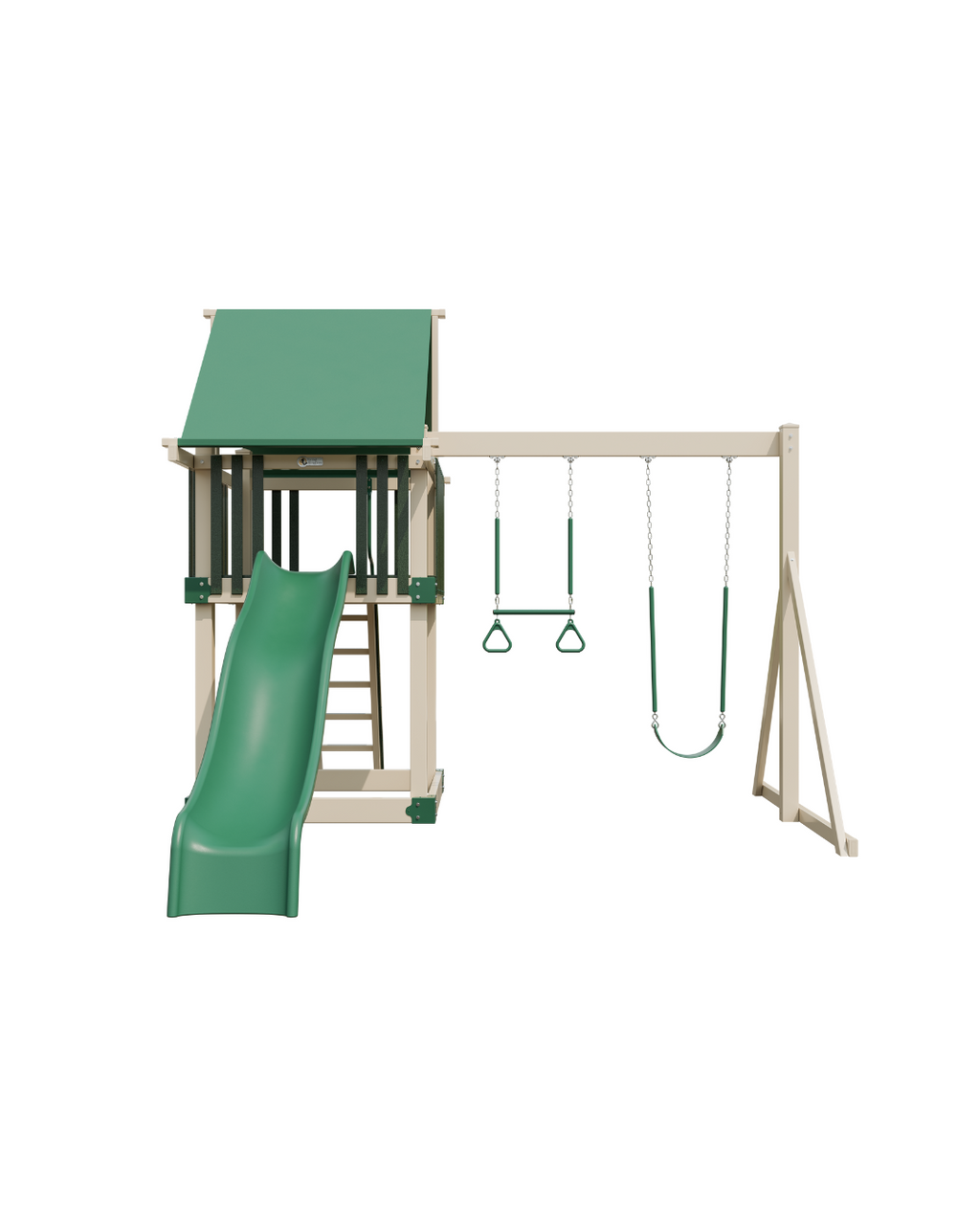 DIY PLAYSET KIT - MOD 55 GREEN & ALMOND