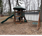 BASECAMP 77 HONEYCOMB PLAYSET - CHESTNUT/ GREEN