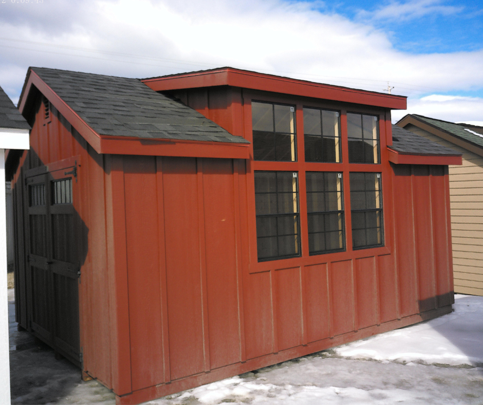 12' X 16' DURATEMP B&B NEW ENGLAND CANTON - RED