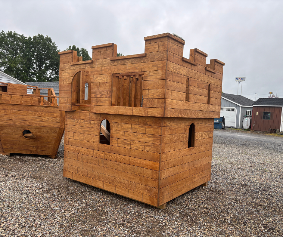 8' X 9' PT MEDIUM CASTLE - WOOD