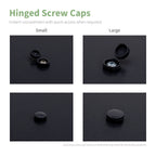 Hinged Screw Caps
